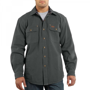 Carhartt Mens Weathered Canvas Shirt Jac