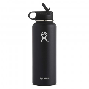 Hydro Flask 40oz Wide Mouth Insulated Bottle with Straw Lid