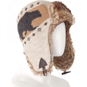 Laundromat Grizzly Fleece Lined Earflap Hat