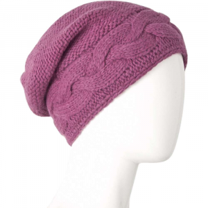 Laundromat Womens Twisted Fleece Lined Beanie