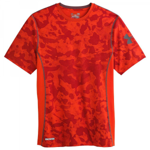 Under Armour Mens Heatgear Sonic Fitted Printed SS Tee
