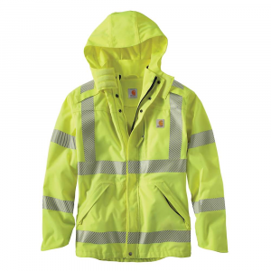 Carhartt Mens High Visibility Class 3 Waterproof Jacket