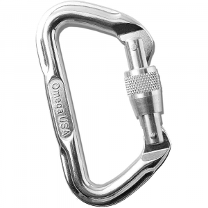 Omega Pacfic Tactical Standard Locking D Carabiner