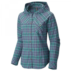 Mountain Hardwear Womens Tahoma Hooded Flannel LS Shirt
