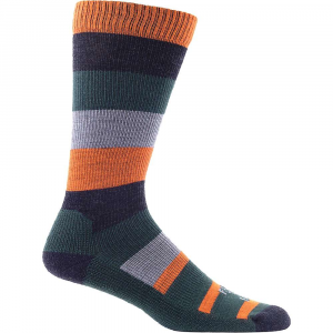 Farm To Feet Mens Rutherford College Wide Stripe LW Crew Sock