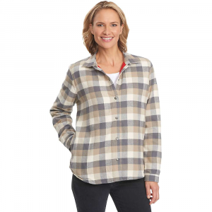 Woolrich Womens Pemberton Fleece Lined Flannel Shirt Jac