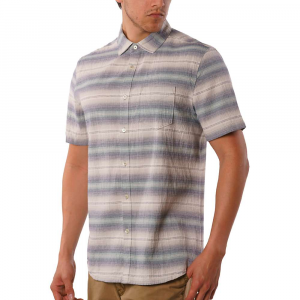 Jeremiah Mens Gibson Textured Chambray Stripe SS Shirt