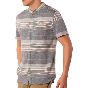 Jeremiah Men's Houghton Linen Cotton Stripe SS Shirt