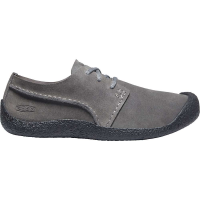 KEEN Men's Howser Suede Oxford Shoe - 8.5 - Steel Grey / Black