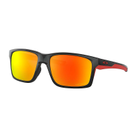 Oakley Mainlink XL Polarized Sunglasses - One Size - Polished Black/Prizm Ruby Polarized