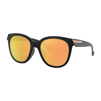 Oakley Low Key Polarized Sunglasses - One Size - Matte Black/Prizm Rose Gold Polarized