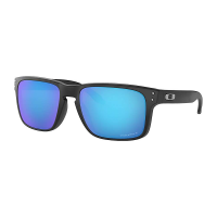 Oakley Holbrook Polarized Sunglasses - One Size - Matte Black / Prizm Sapphire Polarized