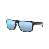 Oakley Holbrook Polarized Sunglasses - One Size - Polished Black / Prizm Deep H2O Polarized