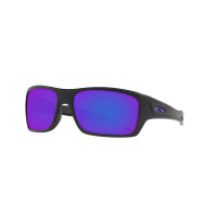 Oakley Turbine Sunglasses - One Size - Matte Black/Violet Iridium