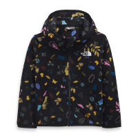 The North Face Toddlers' Glacier Full Zip Hoodie - 3T - TNF Black Wanderer Elements Print