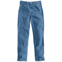 Carhartt Men's Relaxed Fit Tapered Leg Jean - 33x32 - Stonewash