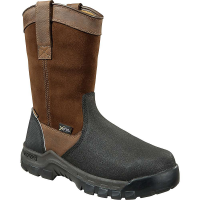 Carhartt Men's Met Guard 11 Inch Waterproof Work Boot - Composite Toe - 10 - Brown Oiltan / Black Coated