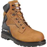 Carhartt Men's Heritage 6 Inch Waterproof Work Boot - Soft Toe - 11.5 - Bison Brown Oil Tan