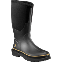 Carhartt Men's Vulcanized 15 Inch Waterproof Rubber Boot - Soft Toe - 7 - Black