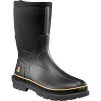 Carhartt Men's Vulcanized 10 Inch Waterproof Rubber Boot - Soft Toe - 11.5 - Black