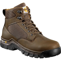 Carhartt Men's Rugged Flex 6 Inch Work Boot - Steel Toe - 9.5 - Dark Brown Leather / Synthetic