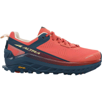 Altra Women's Olympus 4 Shoe - 9 - Navy / Coral