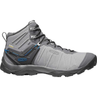 KEEN Men's Venture Mid Height Waterproof Hiking Boots - 8 - Steel Grey / Magnet
