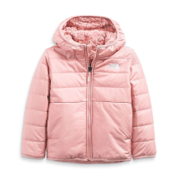 The North Face Toddlers' Reversible Mossbud Swirl Full Zip Hooded Jack - 5T - Peach Pink