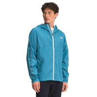 The North Face Men's Sleeve Graphic Cyclone Hoodie - Large - Niagara Blue