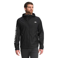 The North Face Men's Sleeve Graphic Cyclone Hoodie - Large - TNF Black