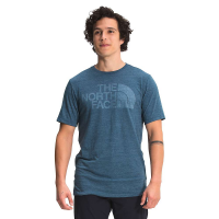 The North Face Men's Half Dome Tri-Blend SS Tee - Small - Monterey Blue Heather