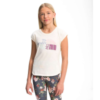 The North Face Girls' Graphic SS Tee - Large - Gardenia White