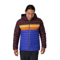 Cotopaxi Men's Fuego Down Hooded Jacket - Small - Black Iris / Blue Violet