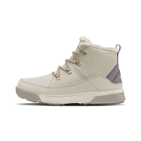 The North Face Women's Sierra Mid Lace WP Boot - 6 - Gardenia White / Silver Grey