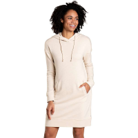 Toad & Co Women's Follow Through Hooded Dress - XL - Oatmeal