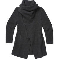 Smartwool Women's Anchor Line Sherpa Asym Coat - Small - Charcoal