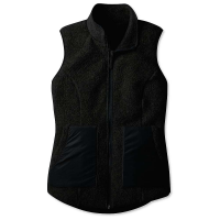 Smartwool Women's Anchor Line Reversible Sherpa Vest - Large - Charcoal
