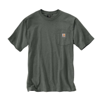 Carhartt Men's Workwear Pocket SS T Shirt - XL Regular - Elm Heather