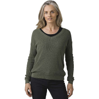Prana Women's Milani V-Neck Sweater - Medium - Kale