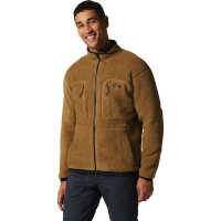 Mountain Hardwear Men's Southpass Fleece Full Zip Jacket - XL - Golden Brown