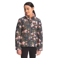 The North Face Girls' Printed Reversible Mossbud Swirl Jacket - Small - Vanadis Grey AprFs Floral Print