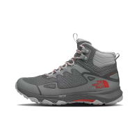 The North Face Women's Ultra Fastpack IV Mid FUTURELIGHT Shoe - 6.5 - High Rise Grey / Horizon Red