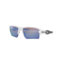 Oakley Flak 2.0 XL Polarized Sunglasses - One Size - Polished White / Prizm Deep H2O Polarized