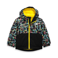The North Face Toddlers' Snowquest Insulated Jacket - 6T - TNF Black Animal Camo Print