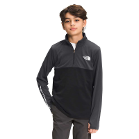 The North Face Boys' Reactor Thermal 1/4 Zip Top - Small - Asphalt Grey