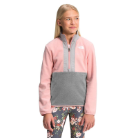 The North Face Youth Glacier 1/4 Zip Top - Small - Peach Pink