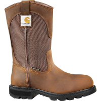 Carhartt Women's 10 Inch Waterproof Wellington Boot - Soft Toe - 9.5 - Bison Brown Oil Tan