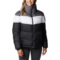 Columbia Women's Puffect Color Blocked Jacket - Small - Black / White / City Grey