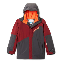 Columbia Boys' Winter District Jacket - Medium - Red Jasper / Shark