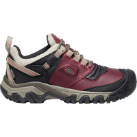 KEEN Women's Ridge Flex Waterproof Shoe - 8 - Rhubarb / Brindle